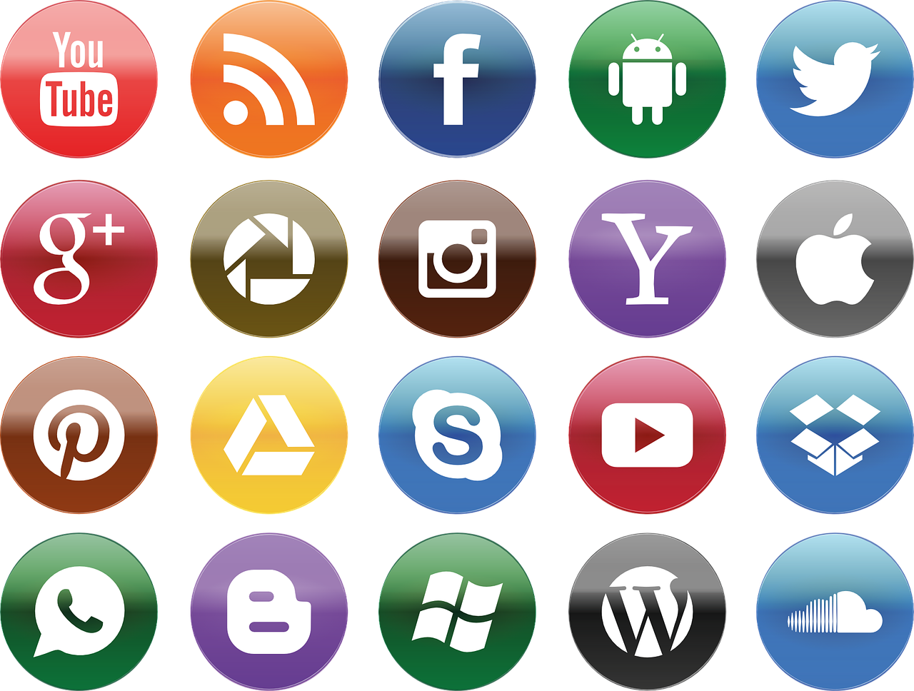 social media icons, social media, icon set, multimedia, icons, cutout, social media, social media, social media, social media, social media