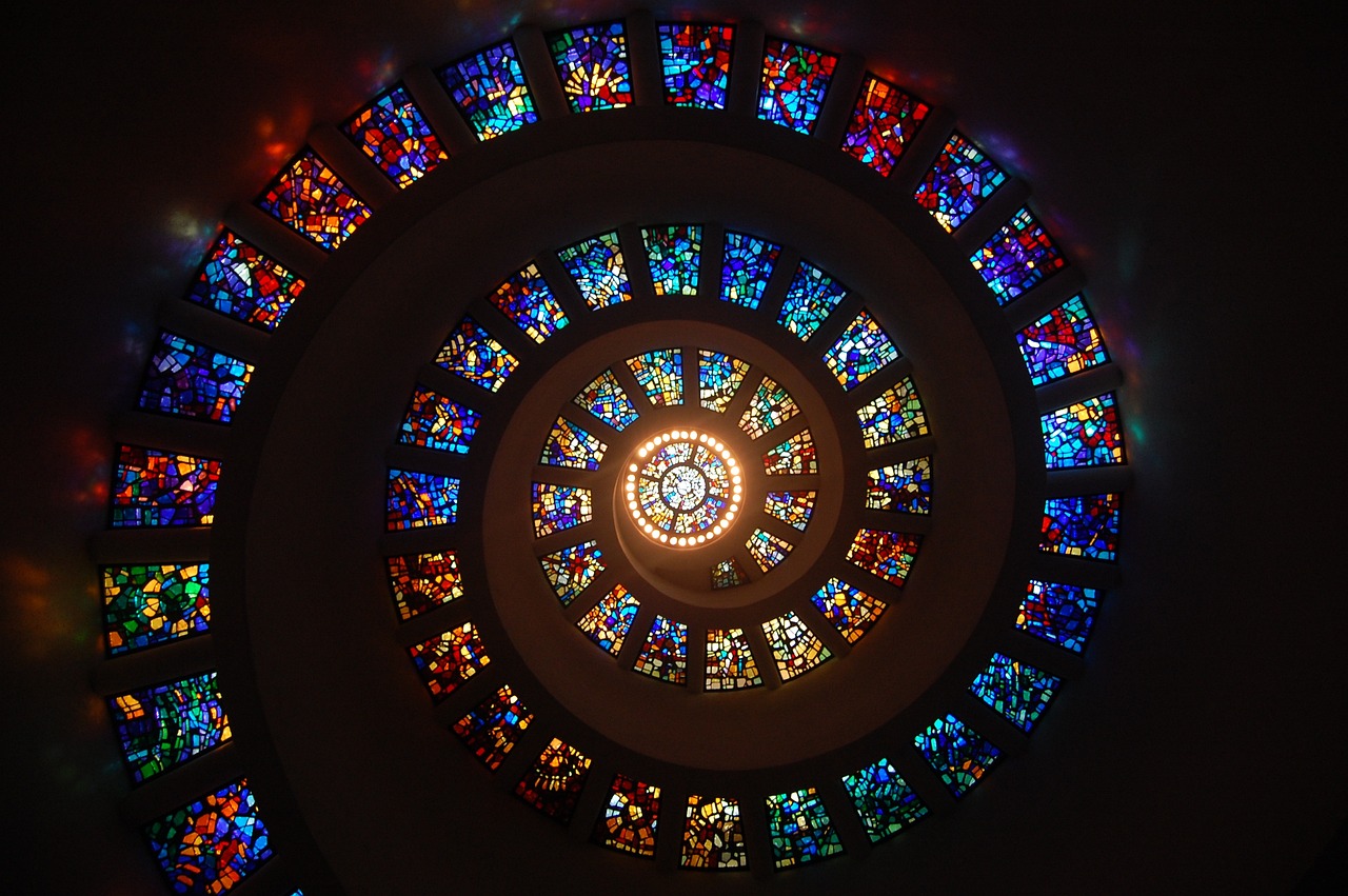 stained glass, spiral, circle, pattern, glass, religion, stained glass windows, illusion, colorful, round, chapel, spiritual, dallas, texas, spiral, spiral, circle, circle, pattern, pattern, pattern, pattern, religion, religion, religion, illusion, illusion, spiritual, spiritual, spiritual, spiritual, spiritual