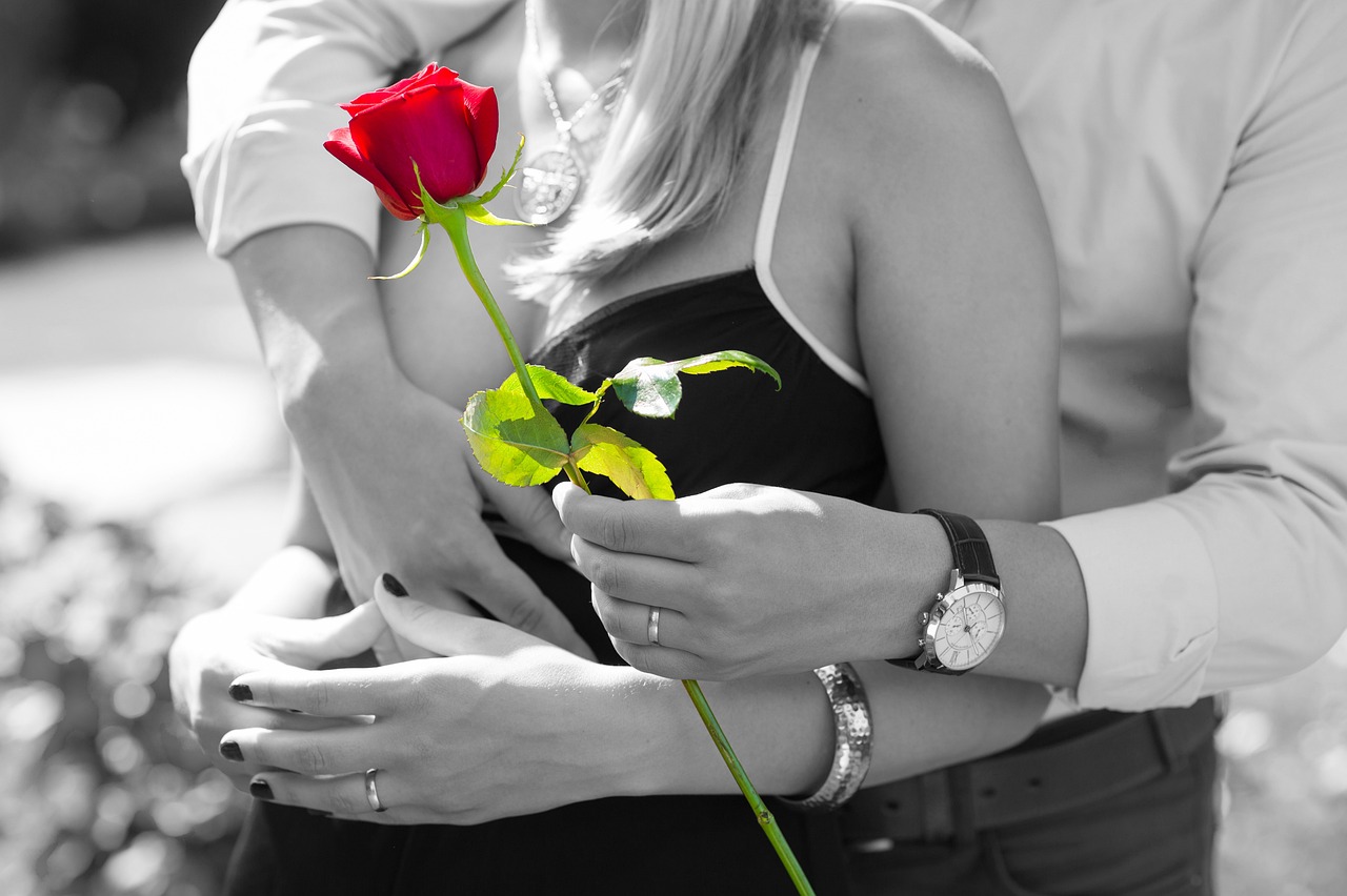 red rose, love, romantic, couple, romance, gift, hugs, black and white, true love, true love never dies, married couple, marriage, 5 years of marriage, 5 years of happiness, gray love, gray happy, gray wedding, gray gift, gray happiness, gray hug, true love, true love, true love, true love, true love