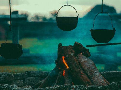 campfire, burning, camping, close up, cooking, cooking pots, fire, firewood, hot, pots, smoke, wood, embers, heat, campfire, camping, camping, camping, camping, camping, cooking, fire