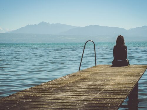 woman, dock, lake, outdoors, person, pier, scenic, sitting, water, jetty, alone, sit, nature, solitude, solitary, lonely, alone, alone, alone, alone, alone, lonely, lonely, lonely, lonely