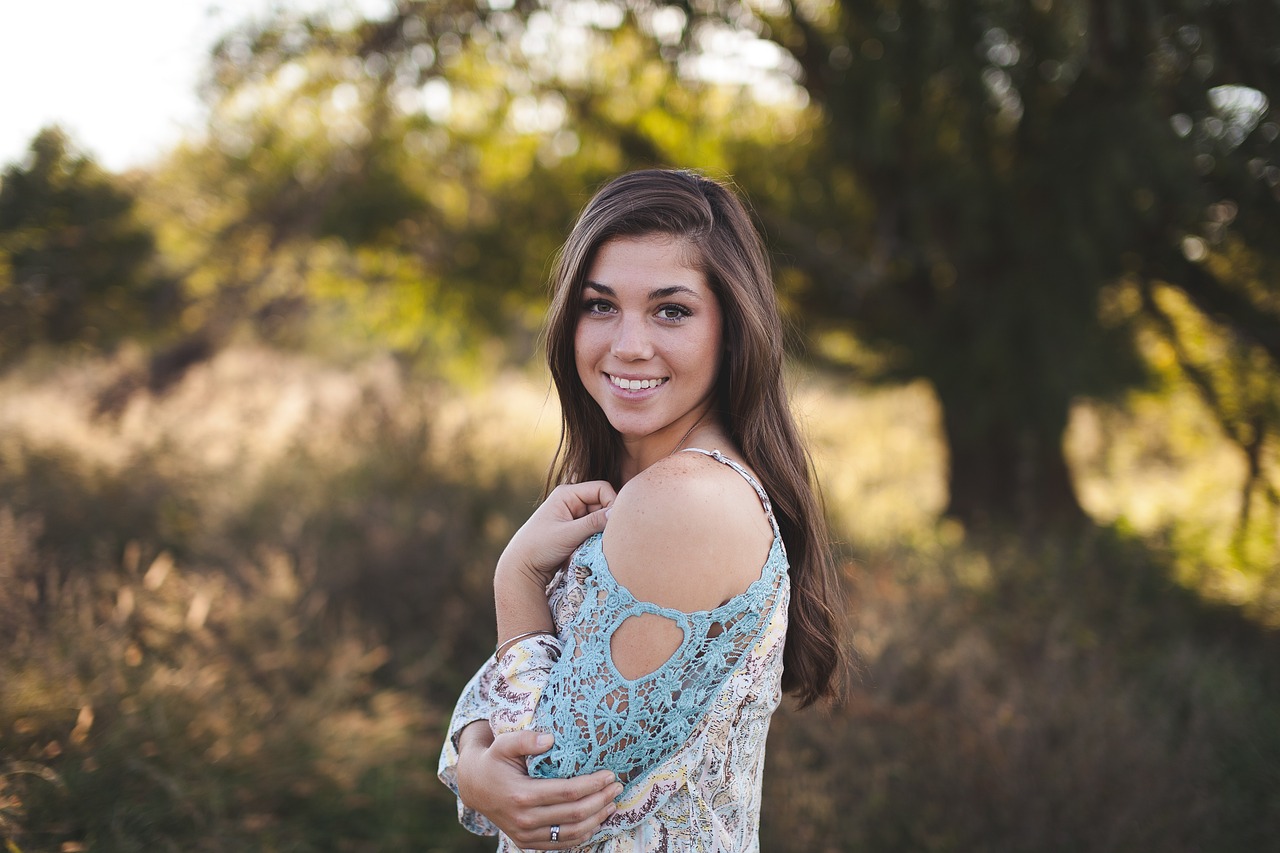 girl, portrait, model