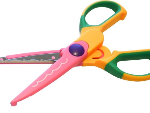 scissors, pattern scissors, cut