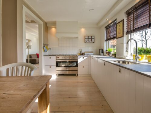 kitchen, home, interior