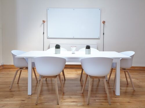 chairs, table, empty