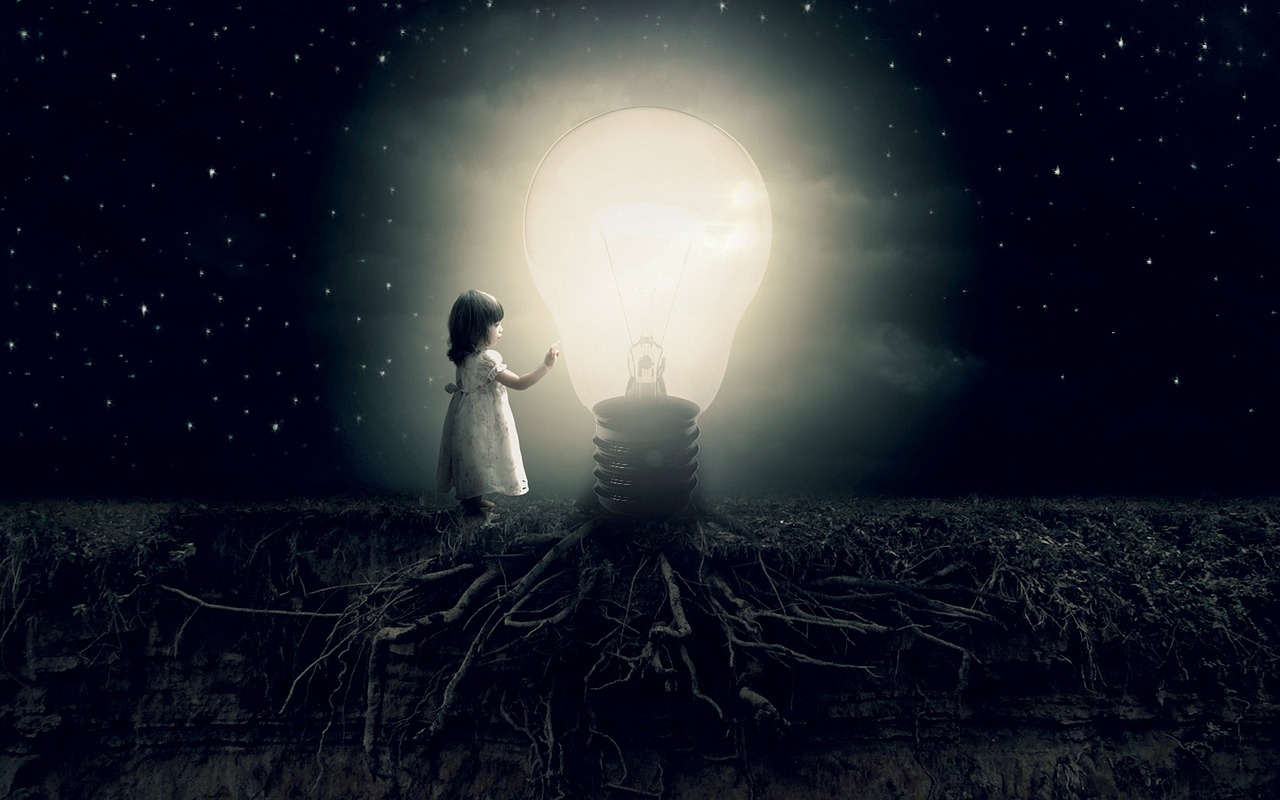 light, idea, girl, the imagination, illumination, creation, photoshop, design, idea, idea, idea, idea, idea, creation, creation