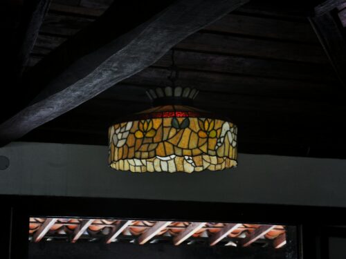 brown pendant lamp