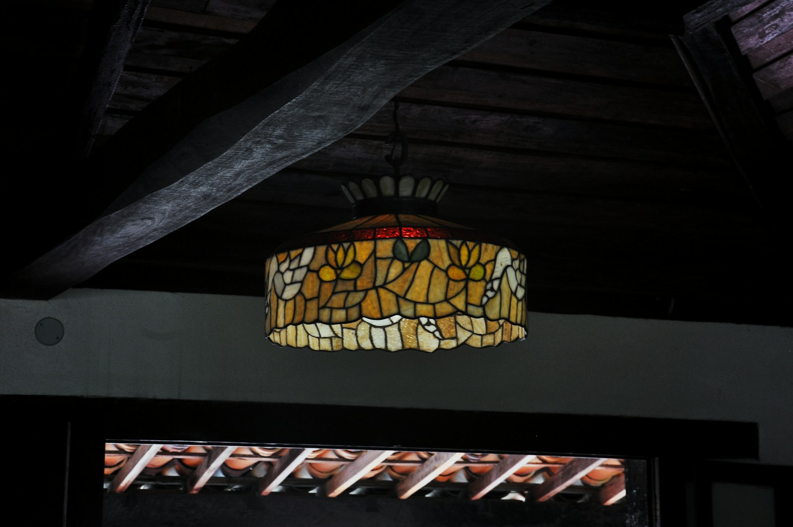 brown pendant lamp