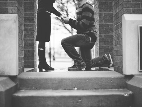 black and white, people, man, woman, couple, propose, love, gray love, propose, propose, propose, propose, propose