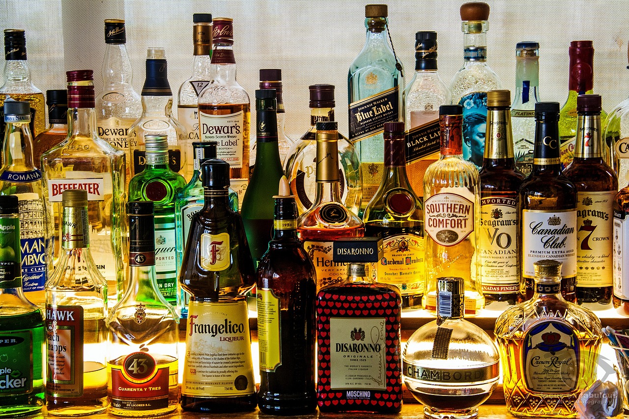 liquor, bottles, alcohol, drink, bar, booze, pub, cocktail, brown bottle, liquor, liquor, liquor, liquor, liquor, alcohol, bar, booze