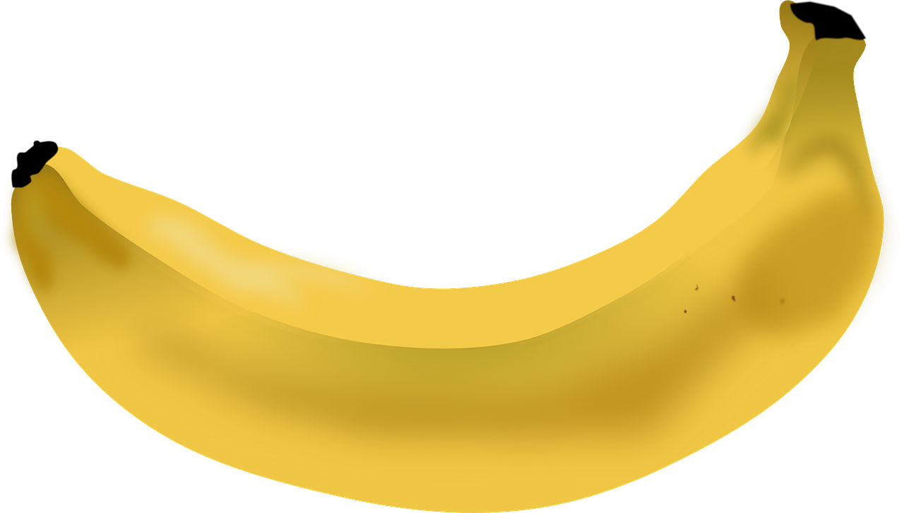 banana, fruit, food