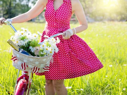 red bicycle, woman, red dress, summer, bicycle, outdoor, pretty, bike riding, red dress, nature, red dress, red dress, red dress, red dress, bicycle, bicycle, bicycle, bike riding, bike riding