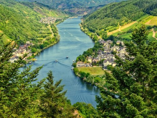 river, nature, mosel