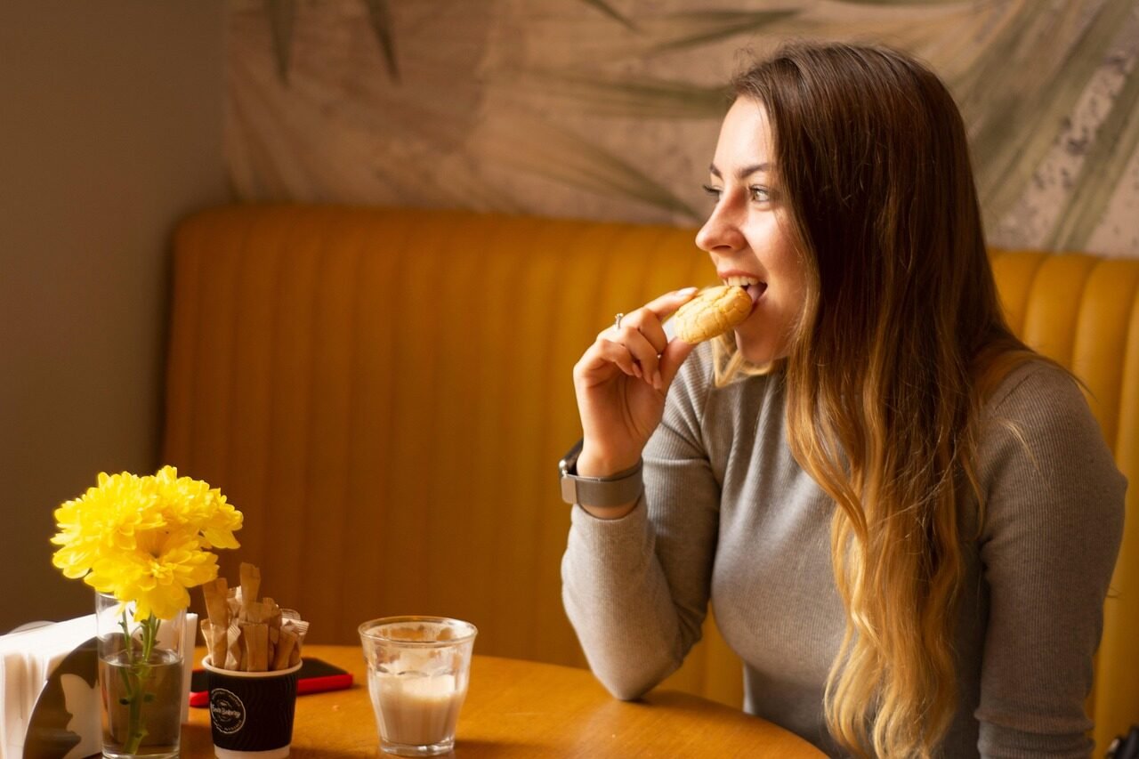 girl, café, eating, cafeteria, snack, leisure, delight, woman, female, cafeteria, cafeteria, cafeteria, cafeteria, cafeteria