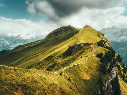 mountain, nature, alpine