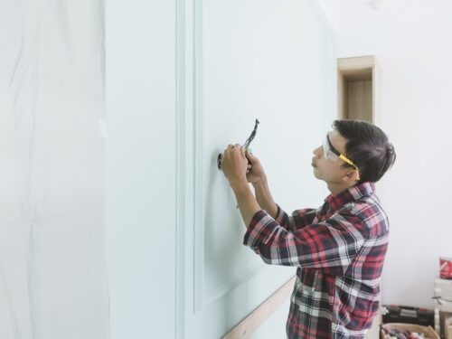 man, worker, working, home, maintenance, safety, repair, photography