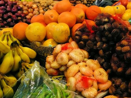 fruits, market, shop