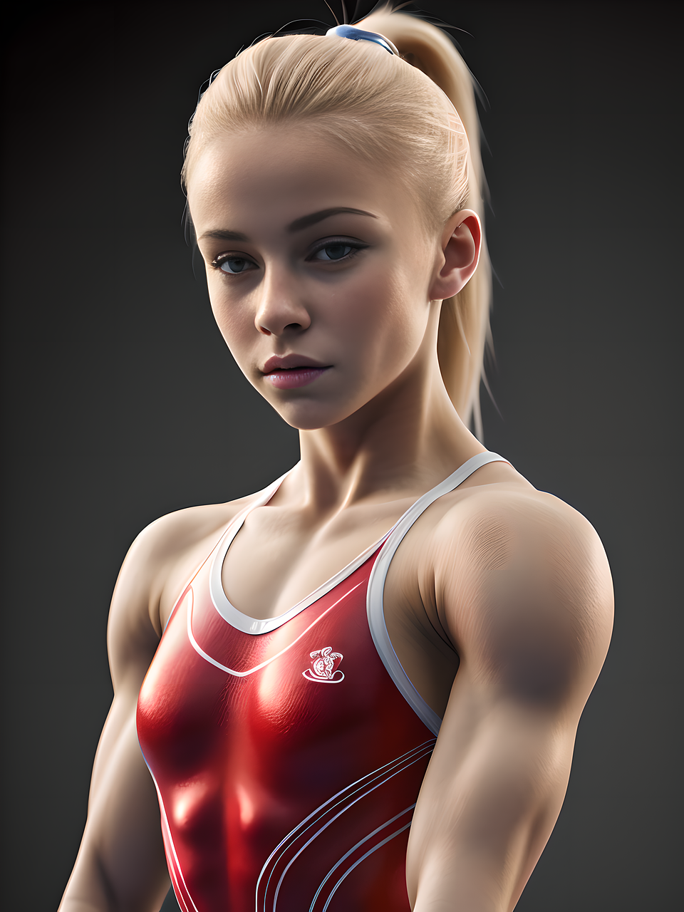 ai generated, woman, athletic