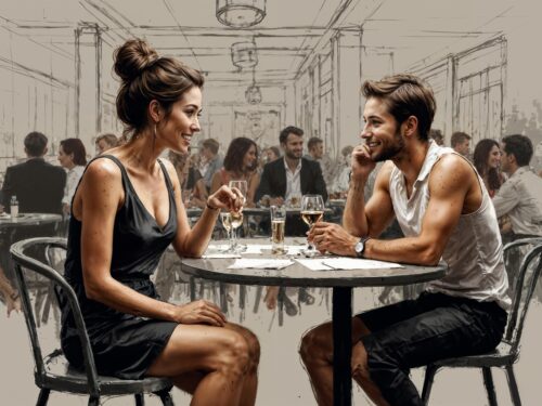ai generated, speed dating, dating, love, people, romance, restaurant, happy, lovers, relationship, in love, woman, man, couple, dating, dating, dating, dating, dating
