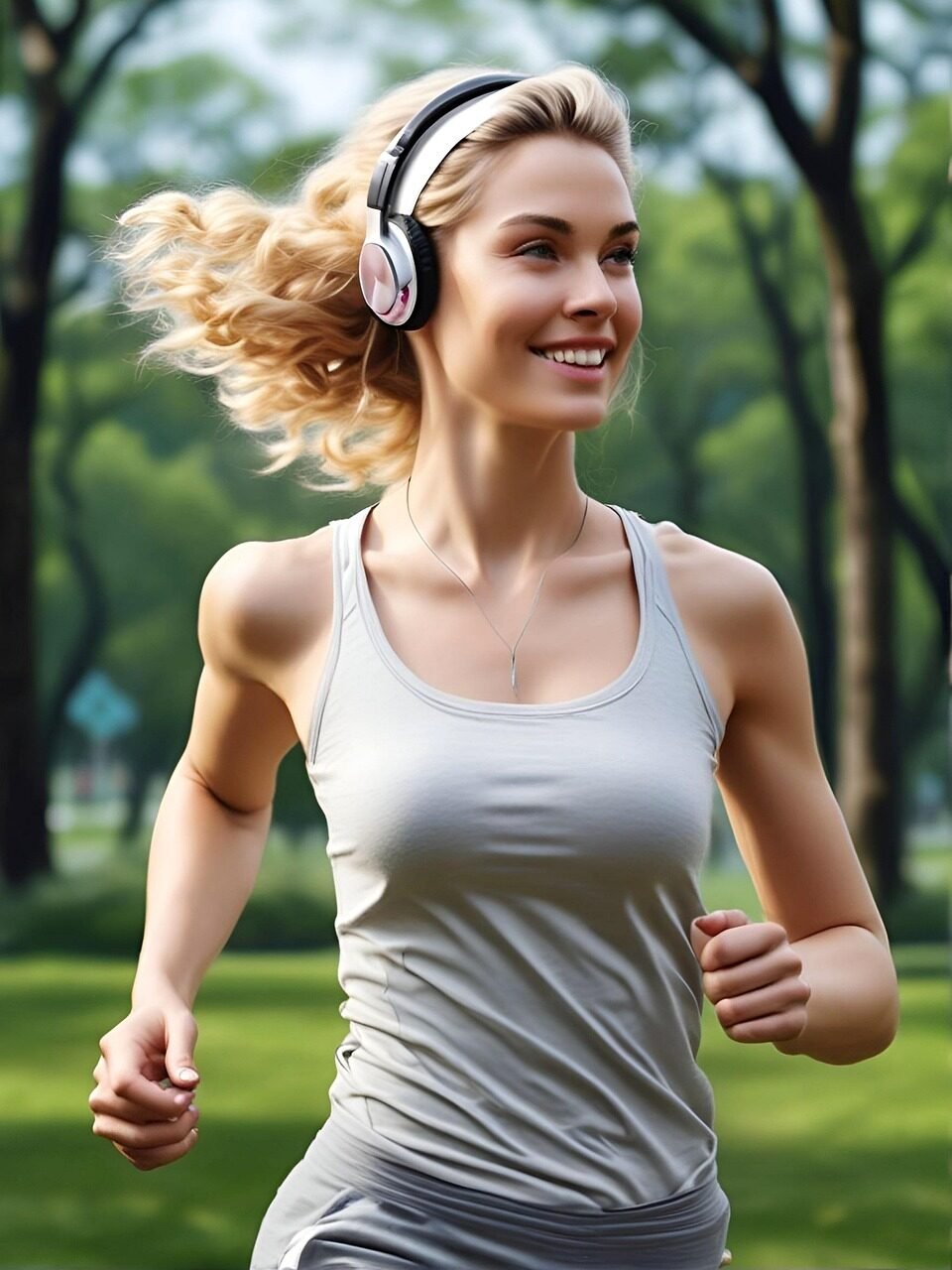 ai generated, woman, run, runner, sport, active, movement, nature, ai generated, sport, sport, sport, sport, sport