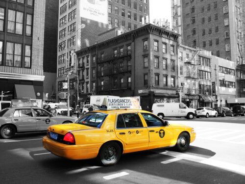 taxi, new york, united states