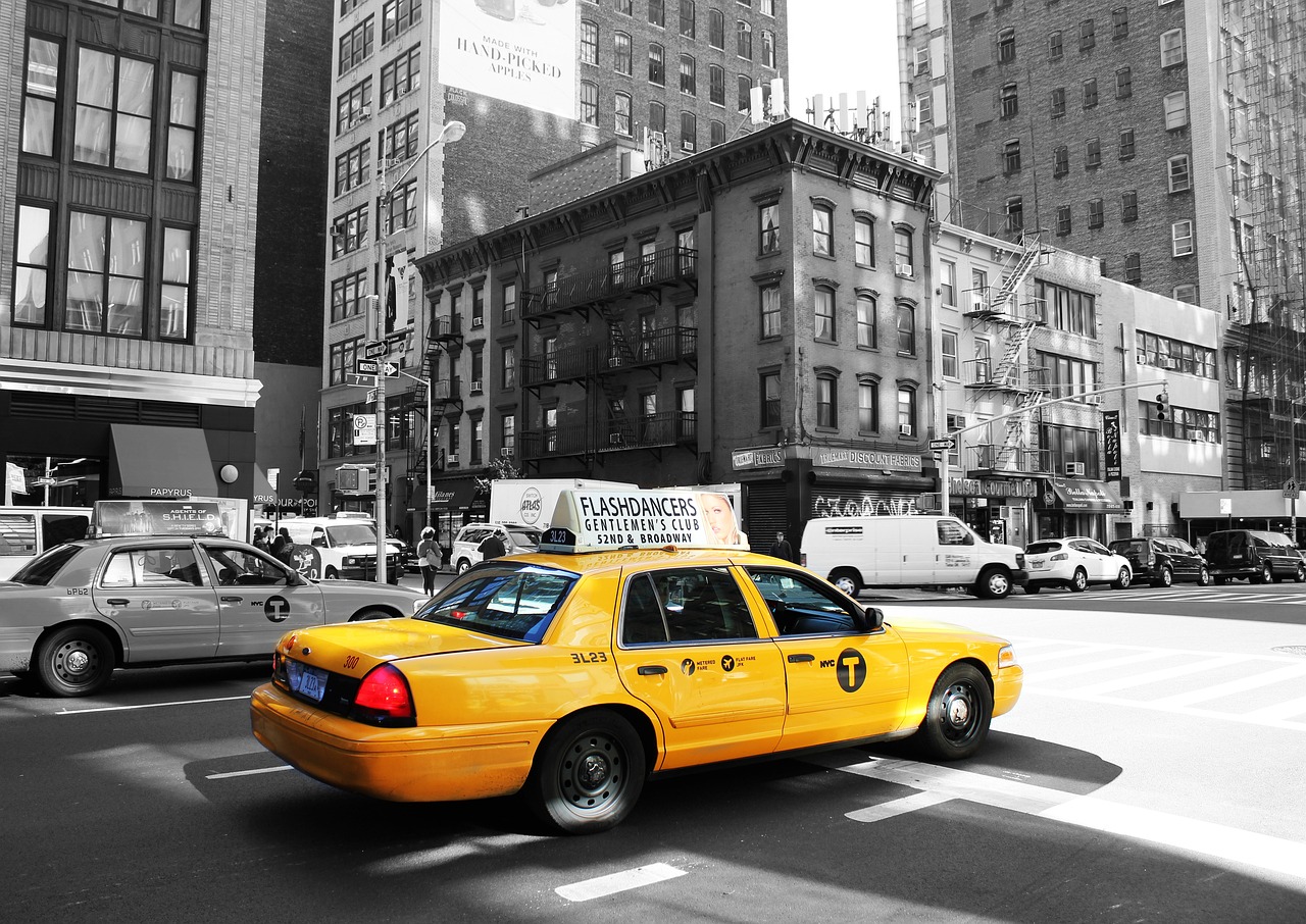 taxi, new york, united states