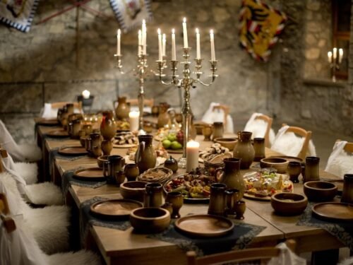 Lietuvos viduramžių puotos šių dienų turistams ir svečiams