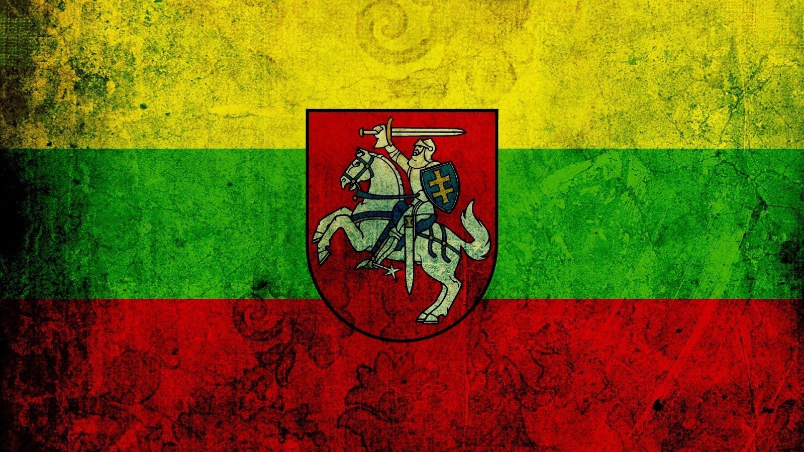 Lietuvos veliava Vytis kovo 11 eitynes.jpg