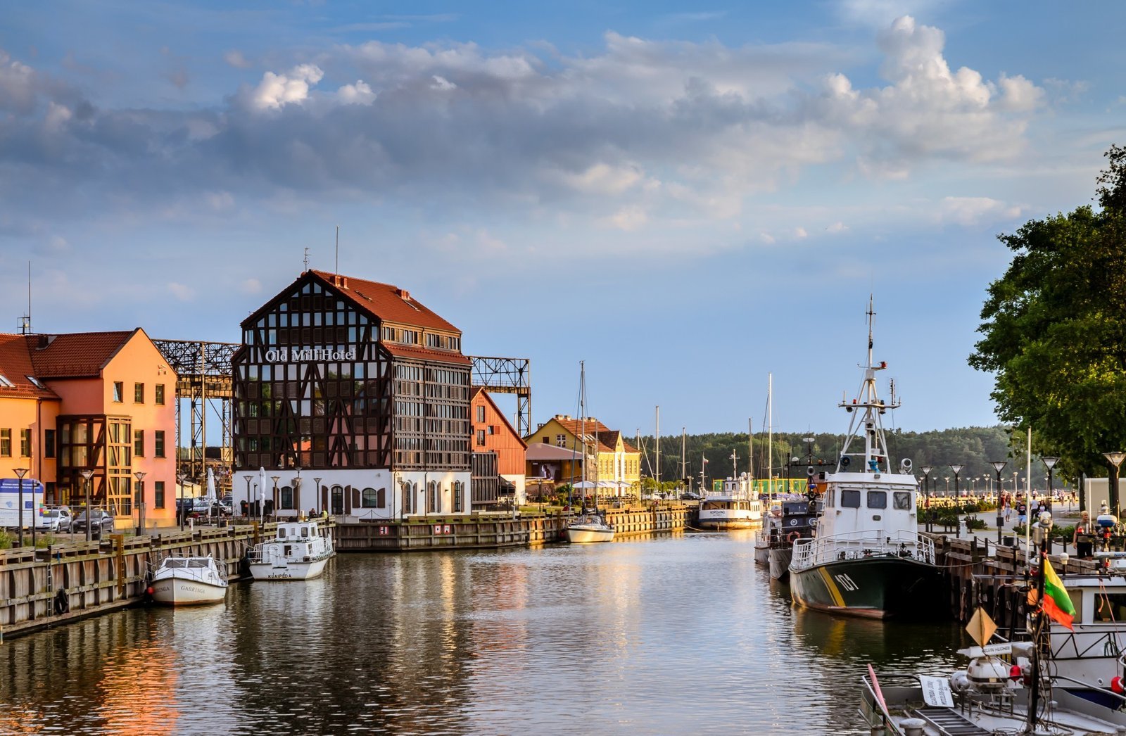 Quite summer evening in the port city Klaipeda 1.jpg
