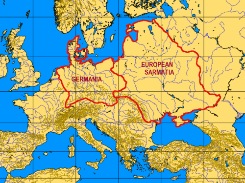 Europine Sarmatija ankstyvojoje kartografijoje