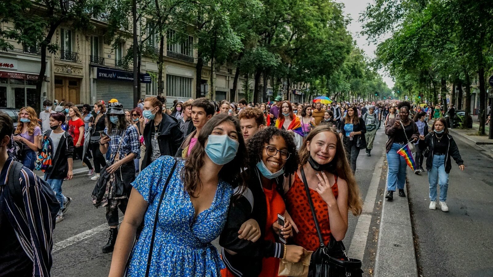 people standing on sidewalk during daytime
