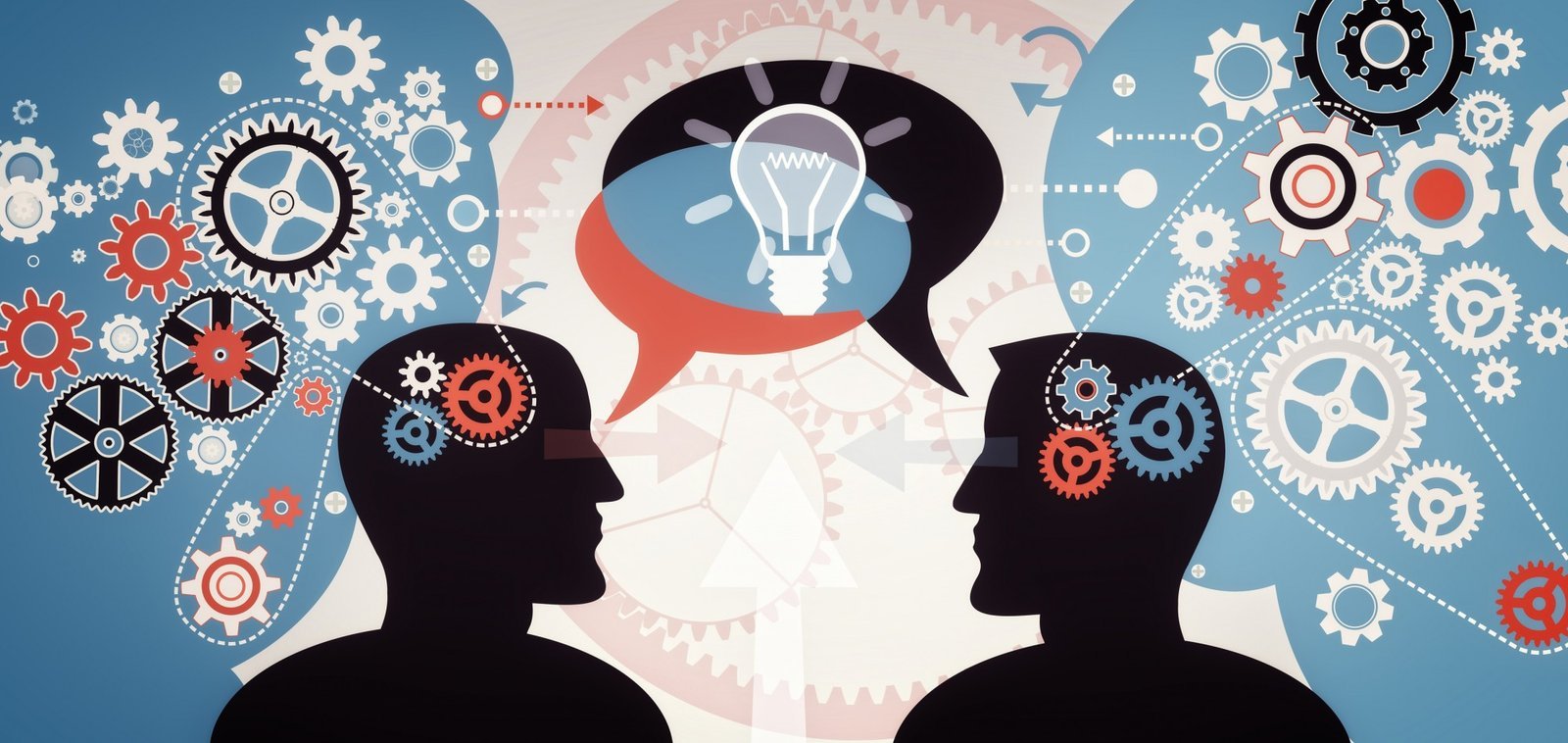 Exchanging ideas argument and debate concept.jpg