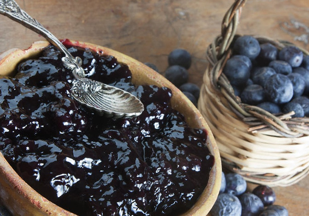 Mėlynių uogienė Mėlynių uogienės receptas