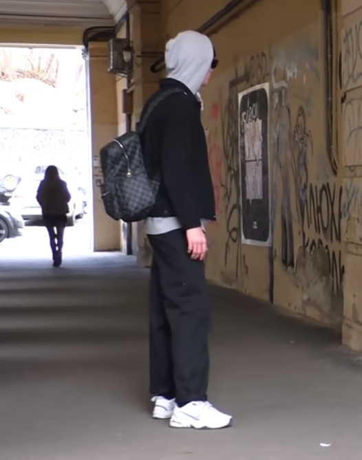 Socialinis eksperimentas Maxas Rydada. Dar iš video