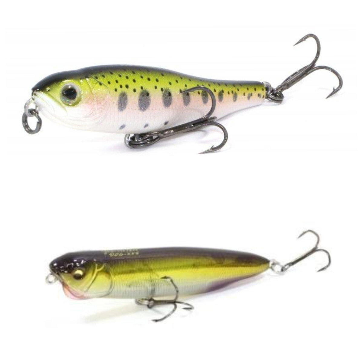 Kosadaka Glide 70 ir Megabass Dog-X