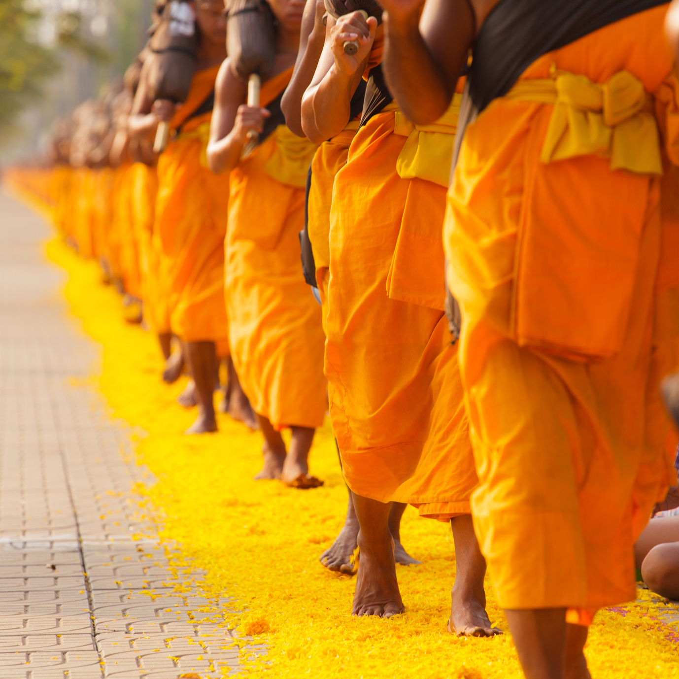 Monks in Thailand