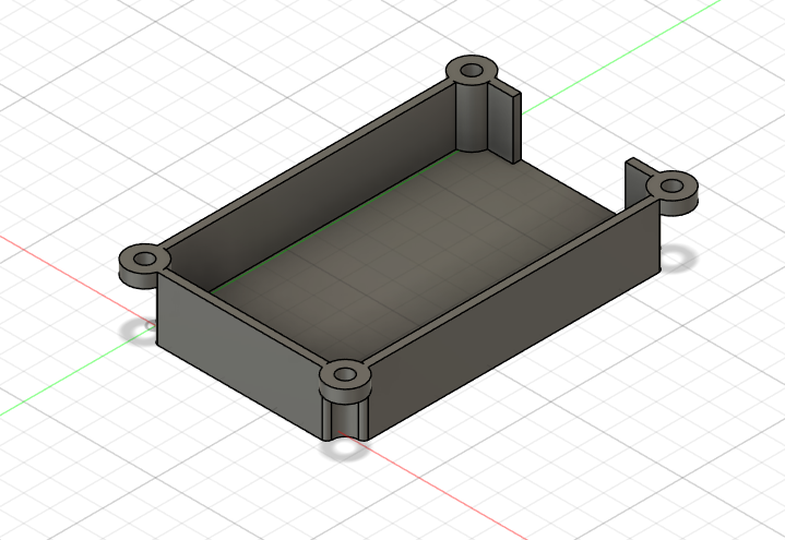 3D spausdintas akumuliatoriaus dėklas elektroninio rašalo rėmeliui