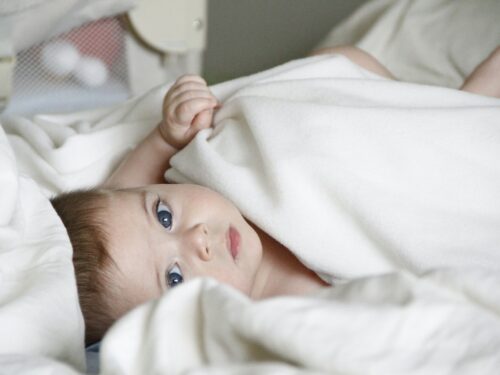 baby in bassinet